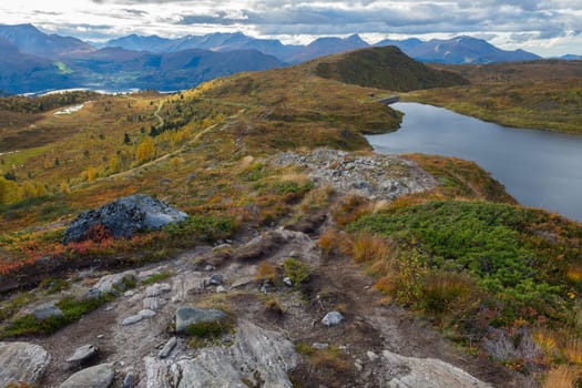Mountain scenery, Norway