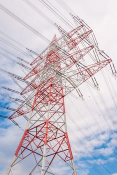 Pylons near Darmstadt (germany)