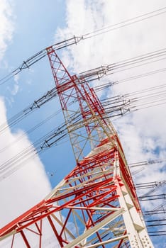 Pylons near Darmstadt (germany)