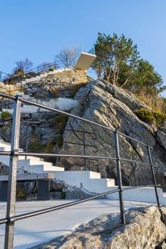 Stairs of the viewpoint, ålesund