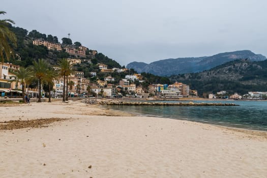 Port de Soller in february, Majorca
