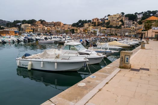 Port de Soller in february, Majorca