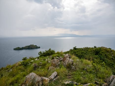 Flying dogs Island, Lake Kivu - Ruanda, africa