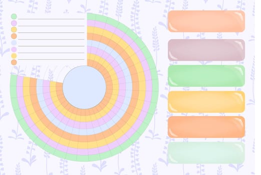 Mockup template with blank student habit tracker template. Management strategy. Business, teamwork. Calendar template. Business organizer. Plan for the week. Tu du sheet. Schedule of lessons.