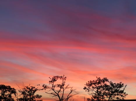 spectacular sunset colorful skyline beautiful skyline