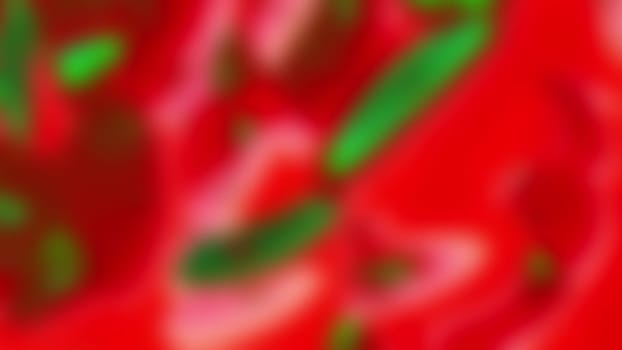 Abstract background, blurred shape with gradients effects, 3d illustration for graphic design, banner, poster, computer generated