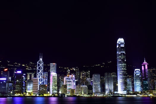 Hong Kong Skyline at night