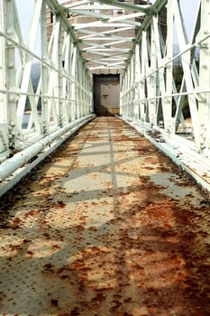 old rusty bridge