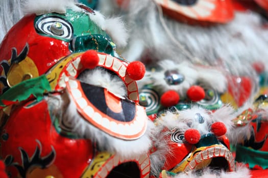 chinese lion head