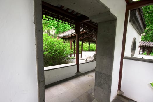 chinese traditional garden