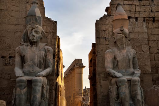 Pylon of luxor temple