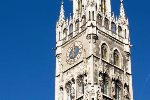 The Munich City Hall Clock