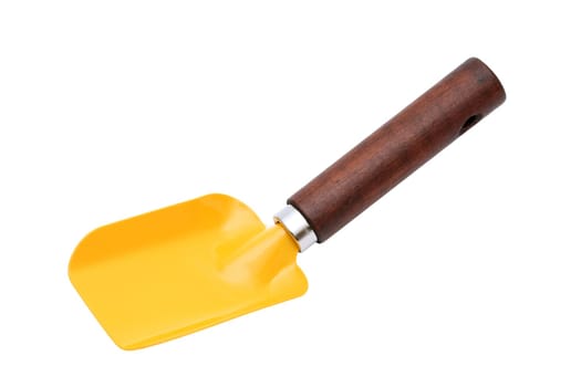 garden spade isolated on white background