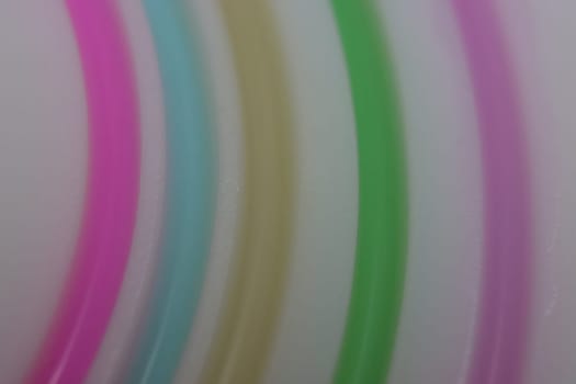beautiful circles of concentric colors curious curious different rare