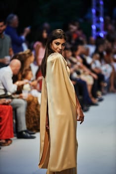 marbella fashion show celebrities on fire