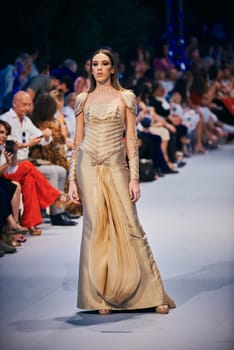 marbella fashion show celebrities on fire