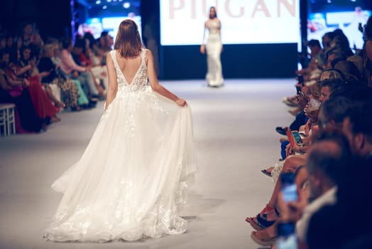 marbella fashion show celebrities on fire