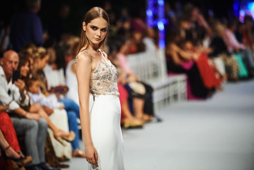 marbella fashion show celebrities on fire
