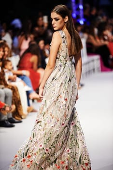 marbella fashion show celebrities on fire