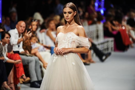 marbella fashion show celebrities on fire