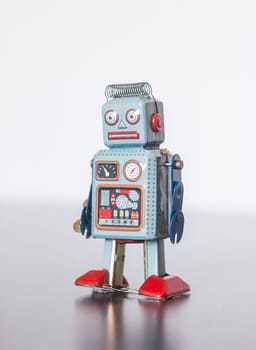 Symbol for a chatbot or social bot and algorithms
