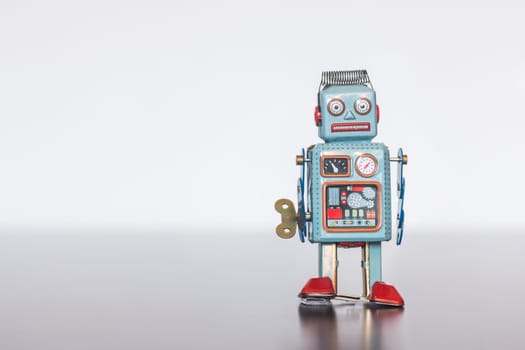 Symbol for a chatbot or social bot and algorithms