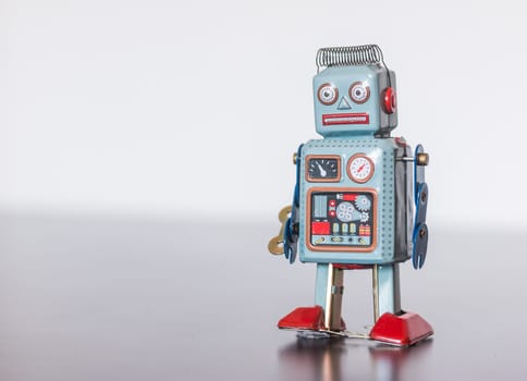 Symbol for a chat bot or social bot and algorithms