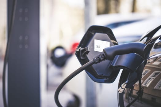 Electric car is refueling up its batteries, future innovation of mobility