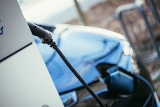 Electric car is refueling up its batteries, future innovation of mobility