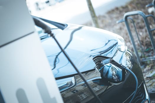 Electric car is refueling up its batteries, future innovation of mobility