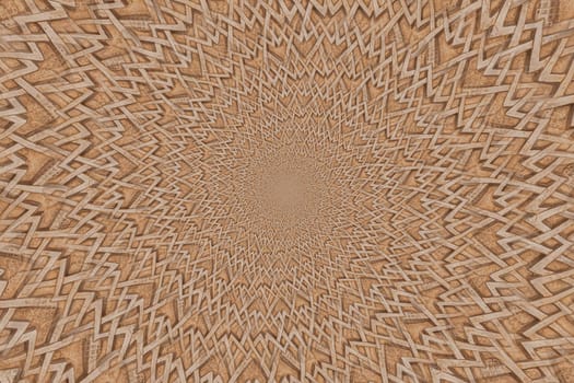 Arab background remanding to Islam culture. Design created from a 13th century architectural detail using droste effect.