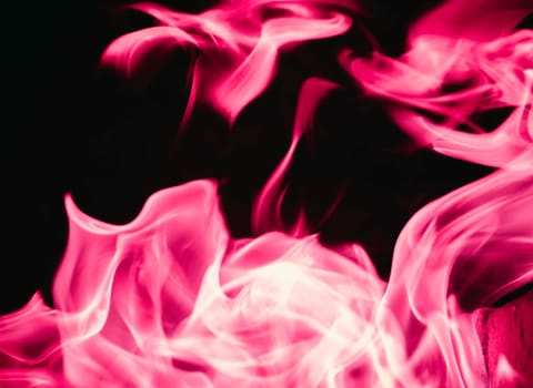 Blaze fire flame background and textured, pink and black