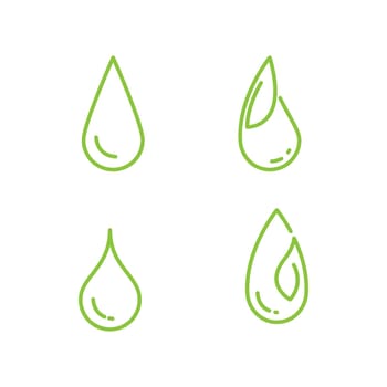 Vegan element Vector icon design illustration Template