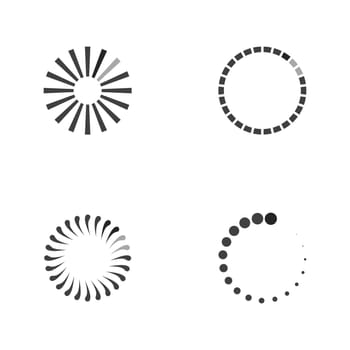 loading Vector icon design illustration Template