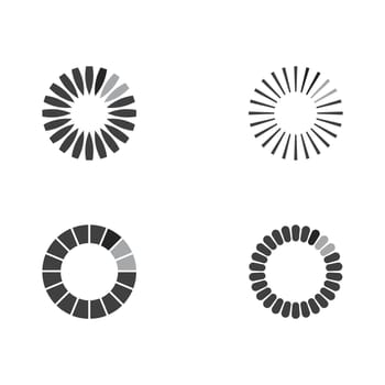 loading Vector icon design illustration Template