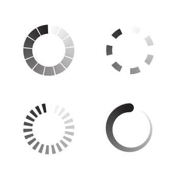 loading Vector icon design illustration Template
