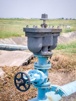 the Control knobs for big water blue pipes