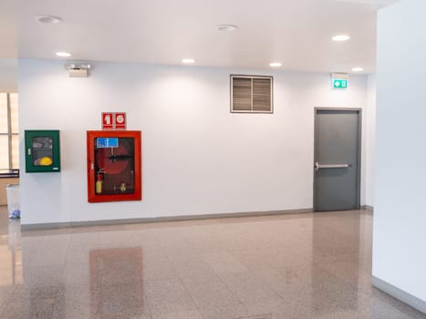 fire extinguisher cabinet in the office building For preparing to prevent fire