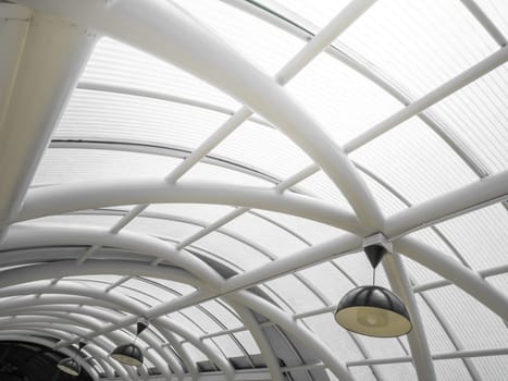 Big Hall Roof steel structure the modern design.