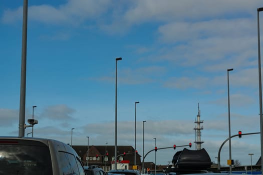 The car train to westerland on sylt