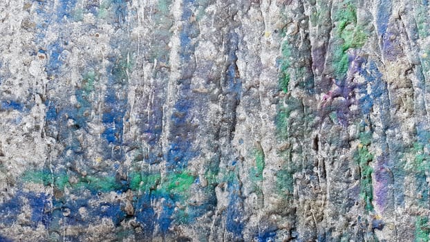 Old weathered painted wall background texture. Dirty peeled plaster walls. Abstract colorful cement wall texture and background, high quality image