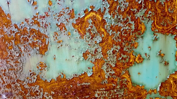 Rusty metal background, rusty metal plate background texture. Steel plate with rust covered almost full sheet. The iron or metal are left for a long time and often rust. Iron surface rust