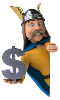 Fun gaulois - 3D Illustration