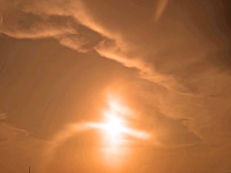 a sky color sunshine summer gold