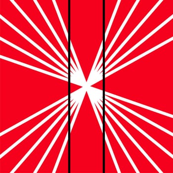 illustration of geometric shapes pattern for printing, textile, wallpaper and interior designs