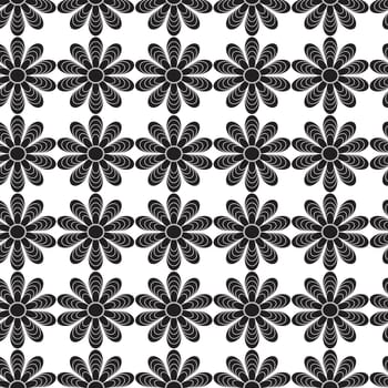 illustration of geometric shapes pattern for printing, textile, wallpaper and interior designs