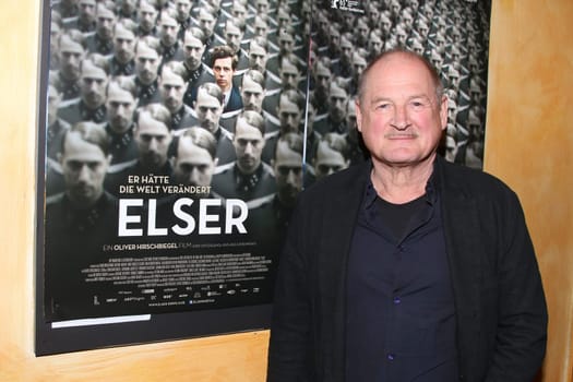 Burghart Klaussner,premiere "Elser"" about the Hitler assassin Georg Elser,Abaton Kino Hamburg,06.04.2015"