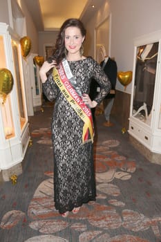 Babett Konau (Misses Germany),charity event Blue Ball 2015 at the Hotel Atlantic,Hamburg,11.04.2015