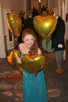 Wanda Perdelwitz (Godmother for a Tombola Prize),Charity Event Blue Ball 2015 at the Hotel Atlantic,Hamburg,11.04.2015