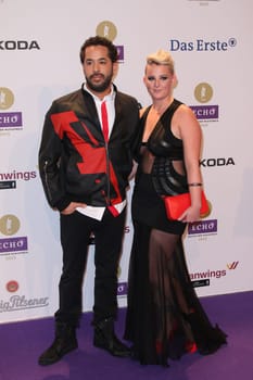 Adel Tawil with new girlfriend Lena,Echo 2015,Berlin,26.03.2015